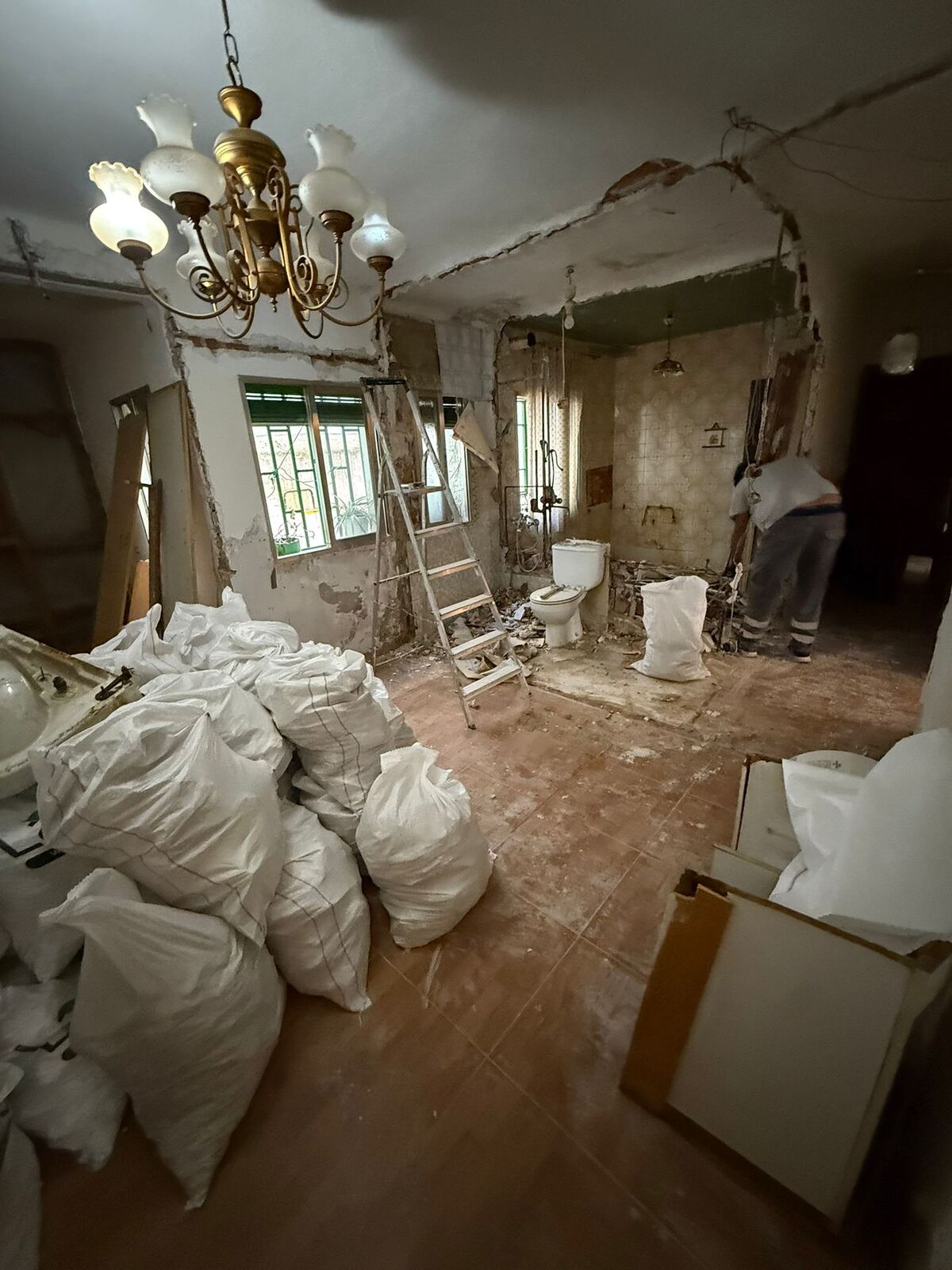 Reforma integral de piso — Carabanchel — foto 3 del proceso