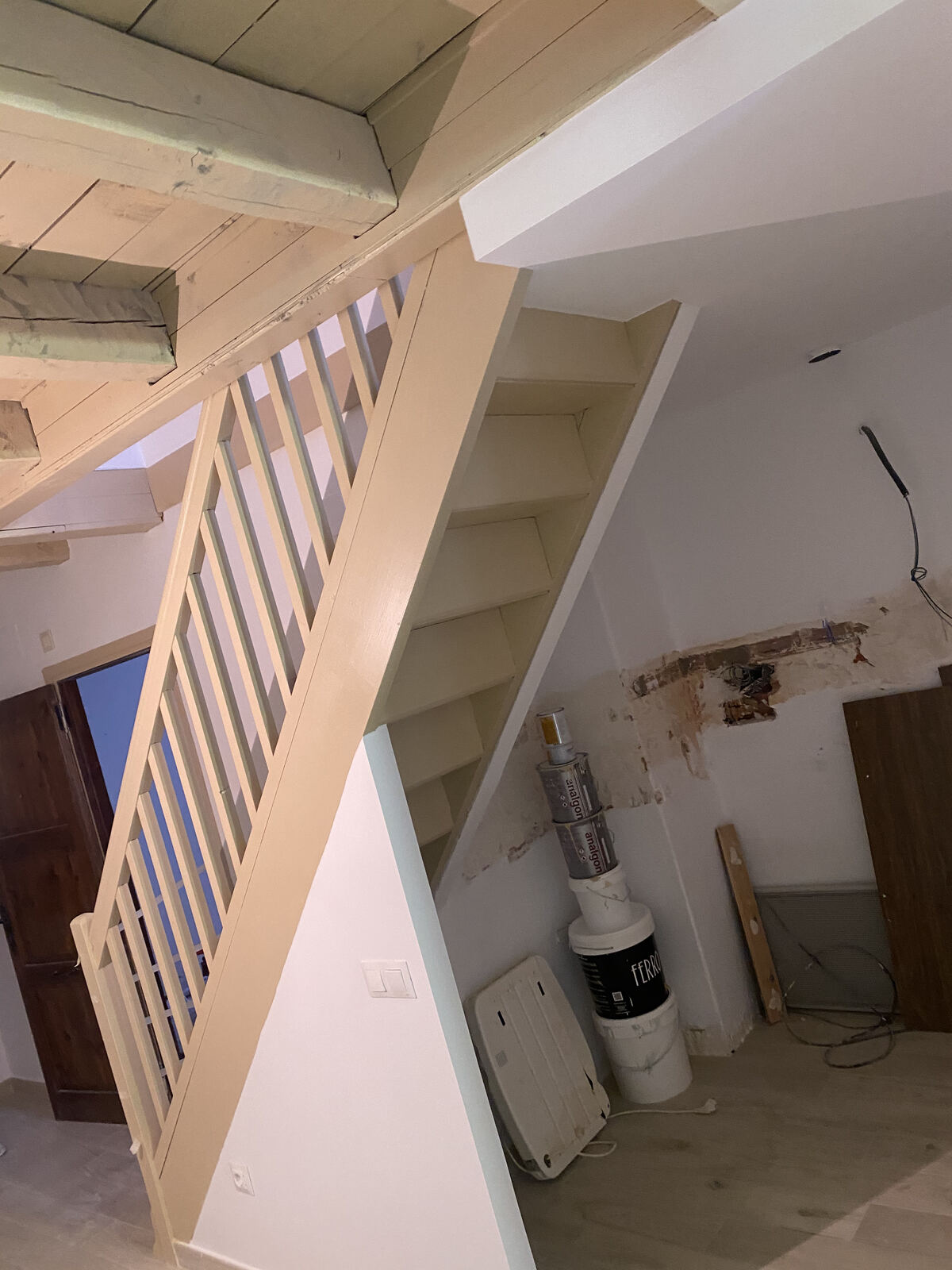 Reforma rústica — Pirineos — foto 8 del proceso